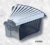 Roh s roštem 45° PVC
