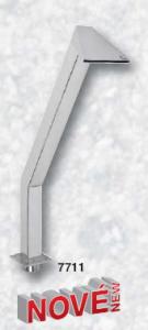 Chrlič - Kačer 400 mm, nerez, připojení 63 mm, povrch zrcadlový lesk