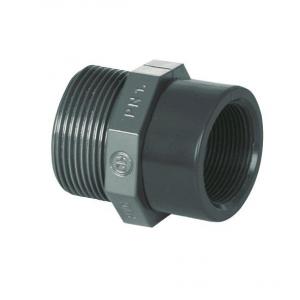 PVC tvarovka - Redukce 1 1/2“ ext. x 1“ int.