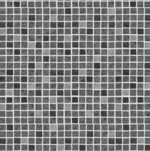 AVfol Decor Protiskluz - Mozaika Šedá; 1,65m šíře, 1,5mm, metráž