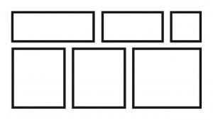 Dlažba Memphis - bilá - 6 kusů = 1 modul (0,90 m2) x tl. 27 mm