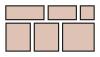 Dlažba Memphis - růžová - 6 kusů = 1 modul (0,90 m2) x tl. 27 mm 