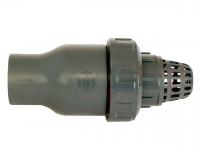 Tvarovka - Kuželový zpětný ventil 90 mm se sacím košem Tvarovka - Kuželový zpětný ventil 90 mm se sacím košem