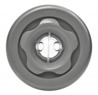 Vtoková tryska Duo 2x8mm ABS - Šedá (RAL 7037) Vtoková tryska Duo 2x8mm ABS - Šedá (RAL 7037)