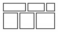 Dlažba Memphis - bilá - 6 kusů = 1 modul (0, 90 m2) x tl. 27 mm Dlažba Memphis - bilá - 6 kusů = 1 modul (0, 90 m2) x tl. 27 mm